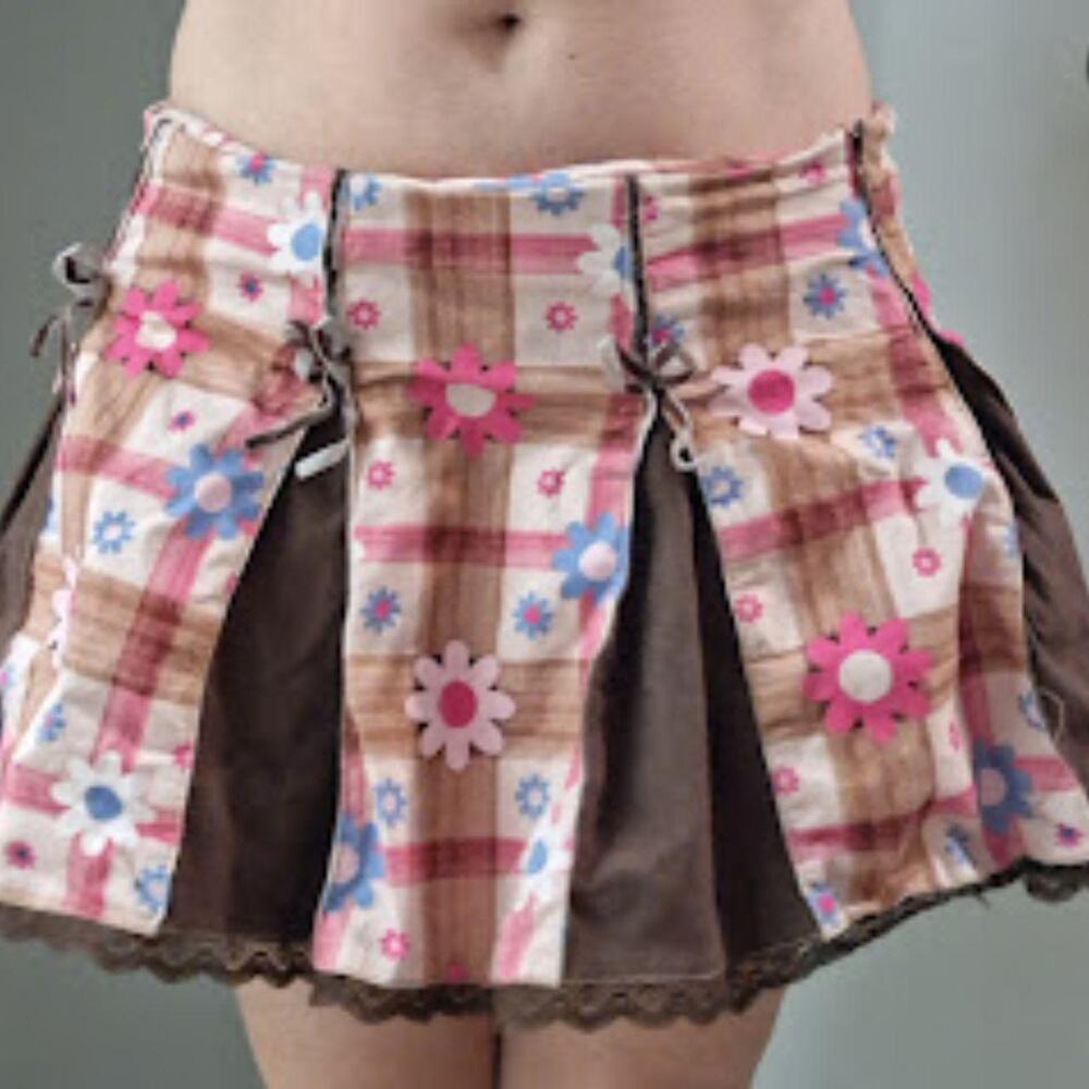 dELiA*s by Dolls Kill "Personal Chill Pill" Mini Skirt Size XL